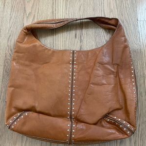 Michael Kors Taupe Leather Handbag